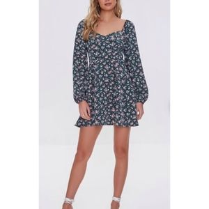 *NEW WITH TAGS* Forever 21 Floral Print Mini Dress